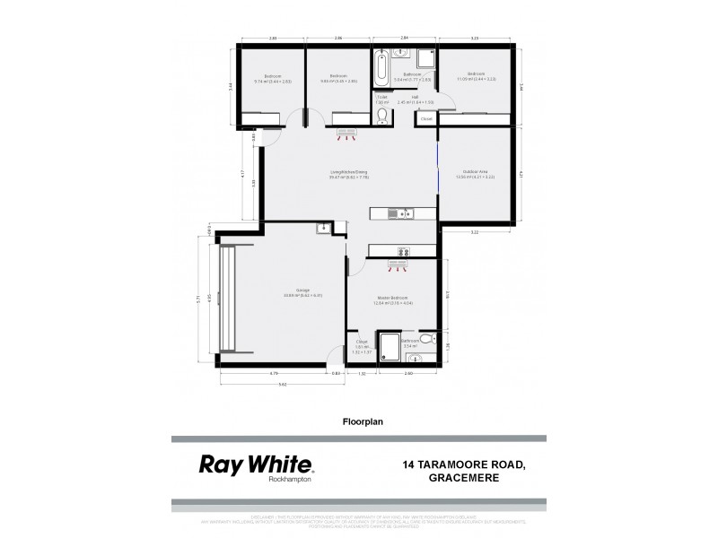 14 Taramoore Road, Gracemere QLD 4702 Floorplan
