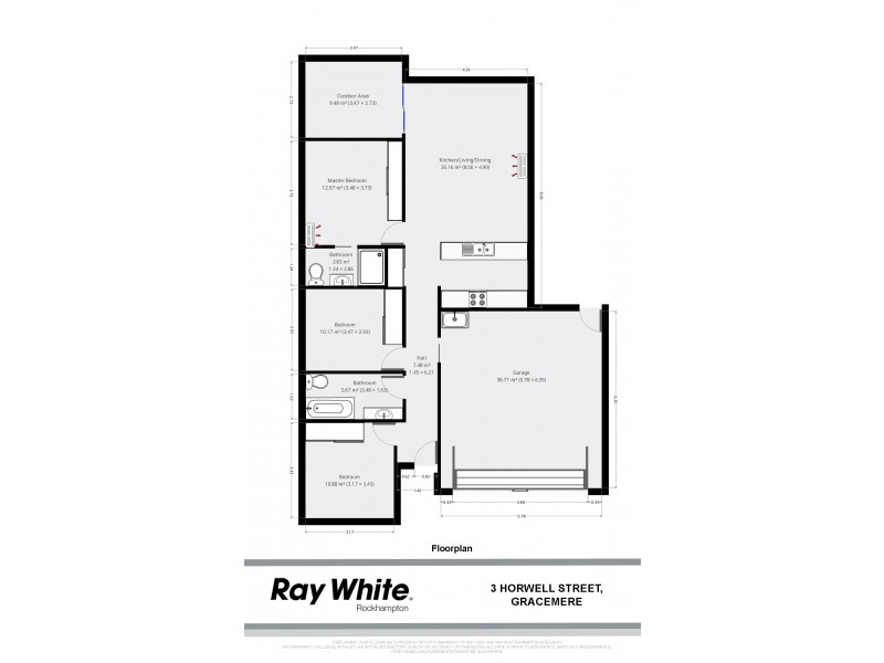 3 Horwell Street, Gracemere QLD 4702 Floorplan