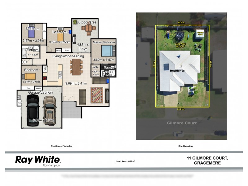 11 Gilmore Court, Gracemere QLD 4702 Floorplan