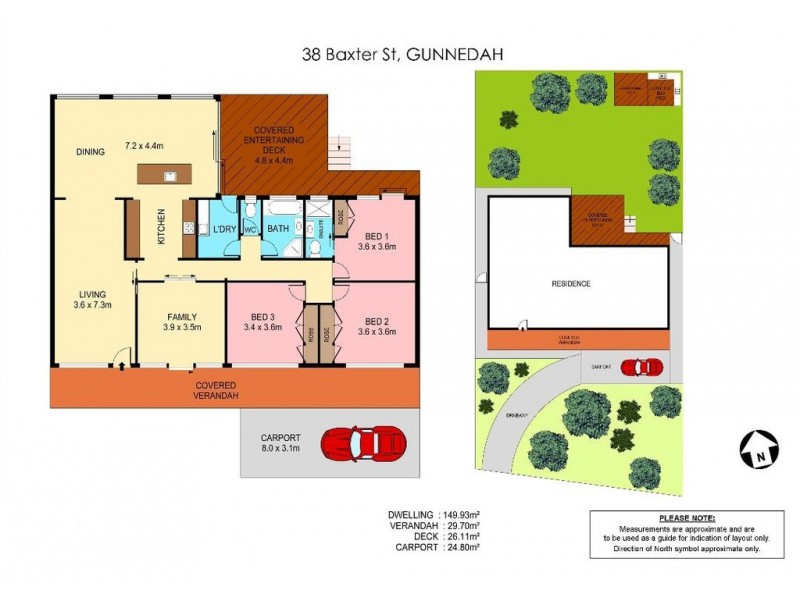 38 Baxter Street, Gunnedah NSW 2380 Floorplan