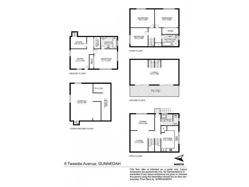 6 Tweedie Avenue, Gunnedah NSW 2380 Floorplan