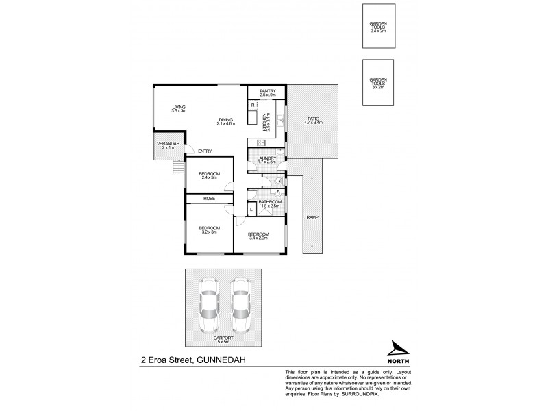2 Euroa Street, Gunnedah NSW 2380 Floorplan