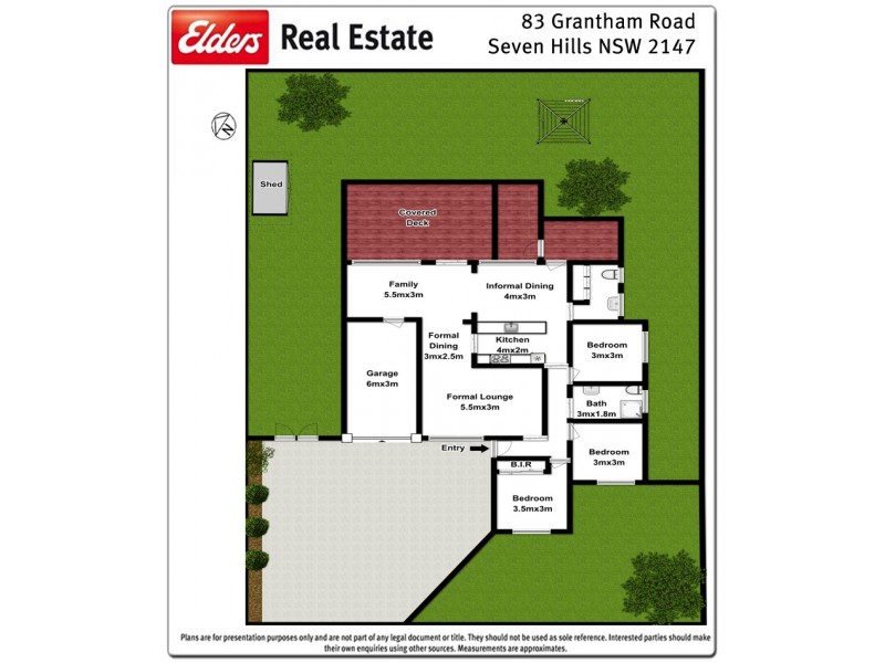 83 Grantham Road, Seven Hills NSW 2147 Floorplan