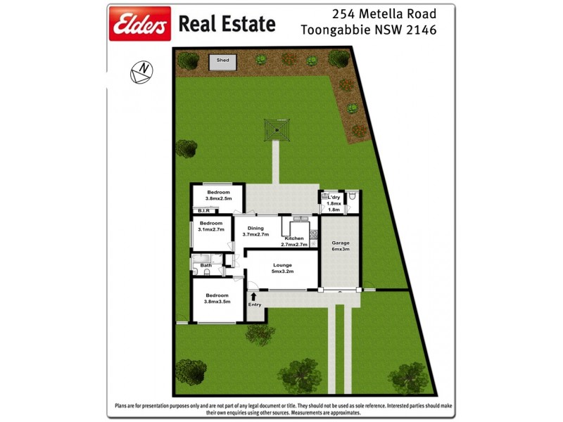 254 Metella Road, Toongabbie NSW 2146 Floorplan