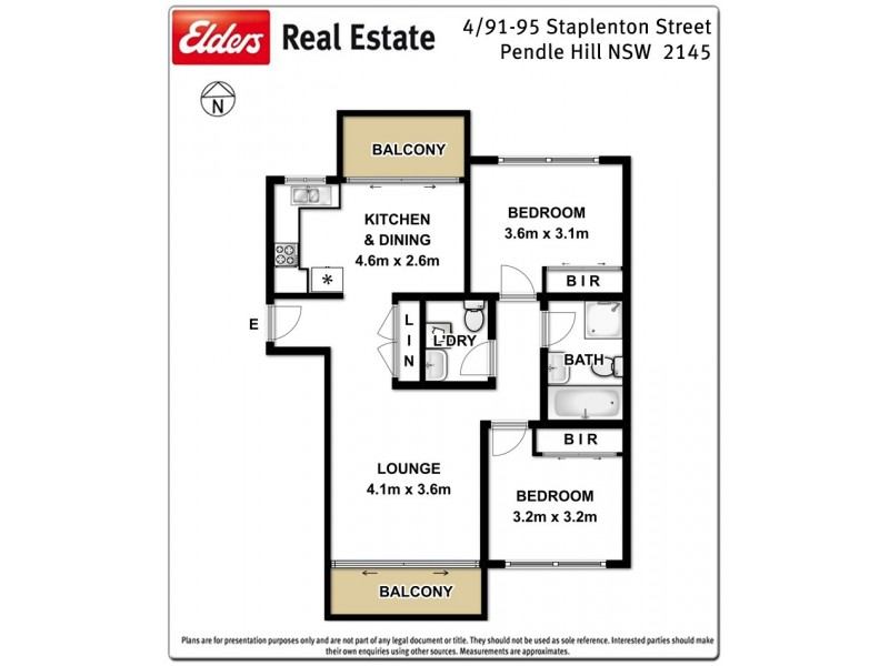 4/91-95 Stapleton Street, Pendle Hill NSW 2145 Floorplan