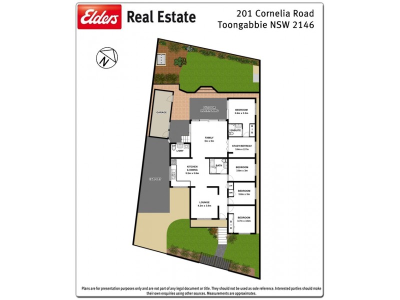 201 Cornelia Road, Toongabbie NSW 2146 Floorplan