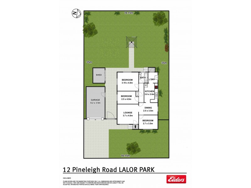 12 Pineleigh Road, Lalor Park NSW 2147 Floorplan