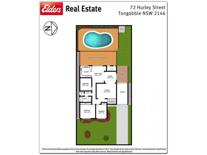 72 Hurley Street, Toongabbie NSW 2146 Floorplan