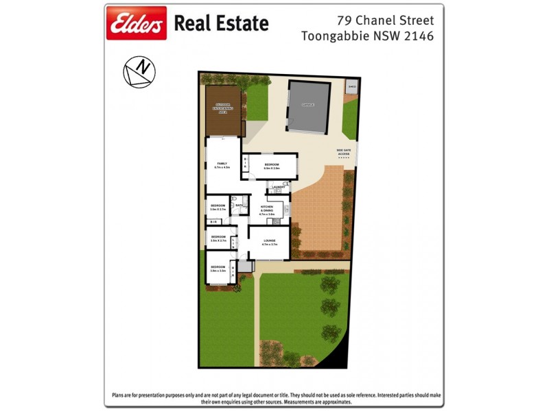 79 Chanel Street, Toongabbie NSW 2146 Floorplan