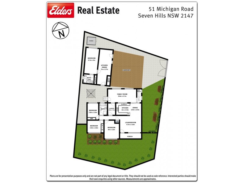 51 Michigan Road, Seven Hills NSW 2147 Floorplan