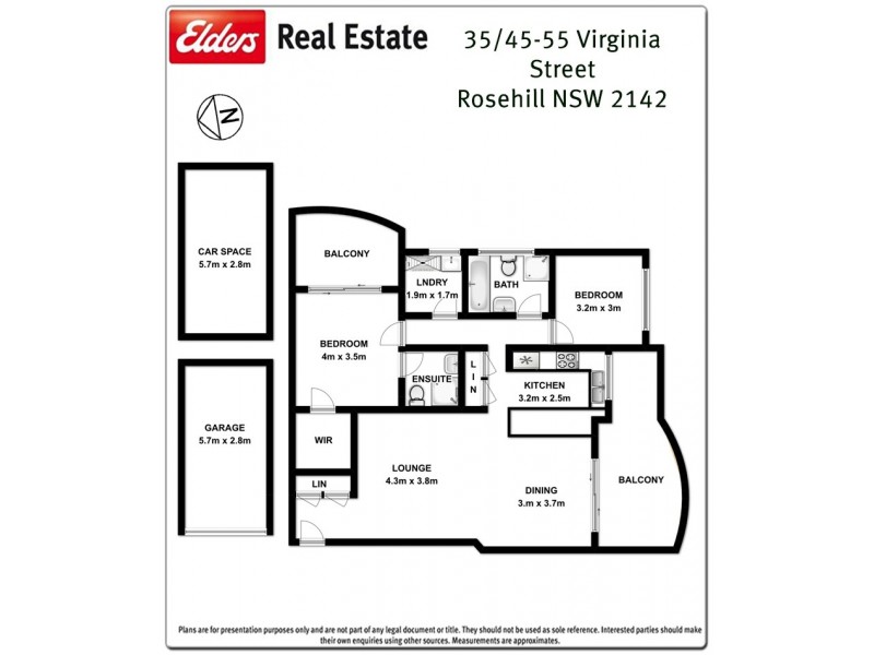 35/45-55 Virginia Street, Rosehill NSW 2142 Floorplan