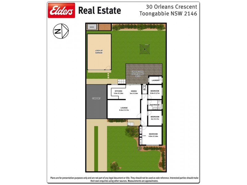 30 Orleans Crescent, Toongabbie NSW 2146 Floorplan