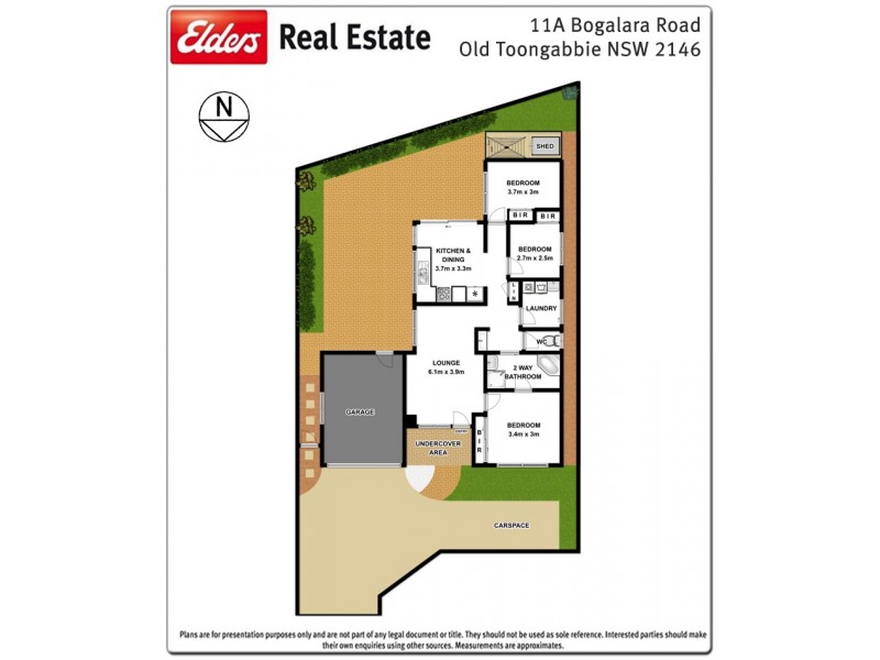 11A Bogalara Road, Old Toongabbie NSW 2146 Floorplan