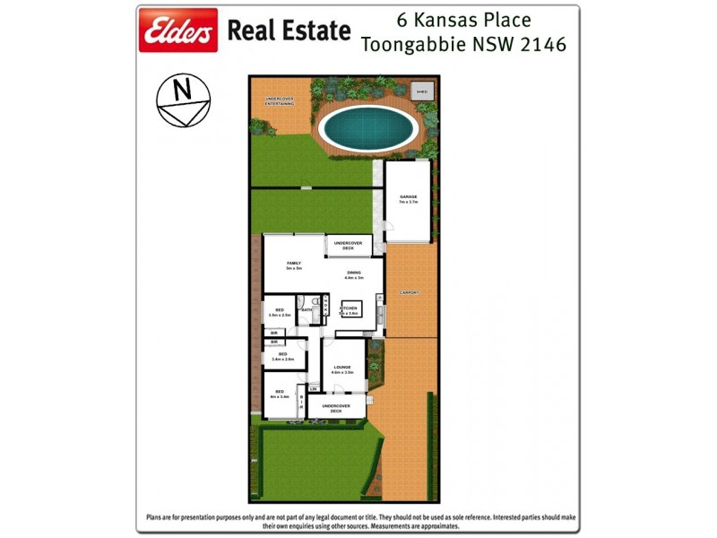6 Kansas Place, Toongabbie NSW 2146 Floorplan