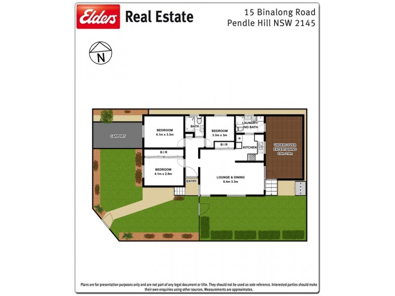 15 Binalong Road, Pendle Hill NSW 2145 Floorplan