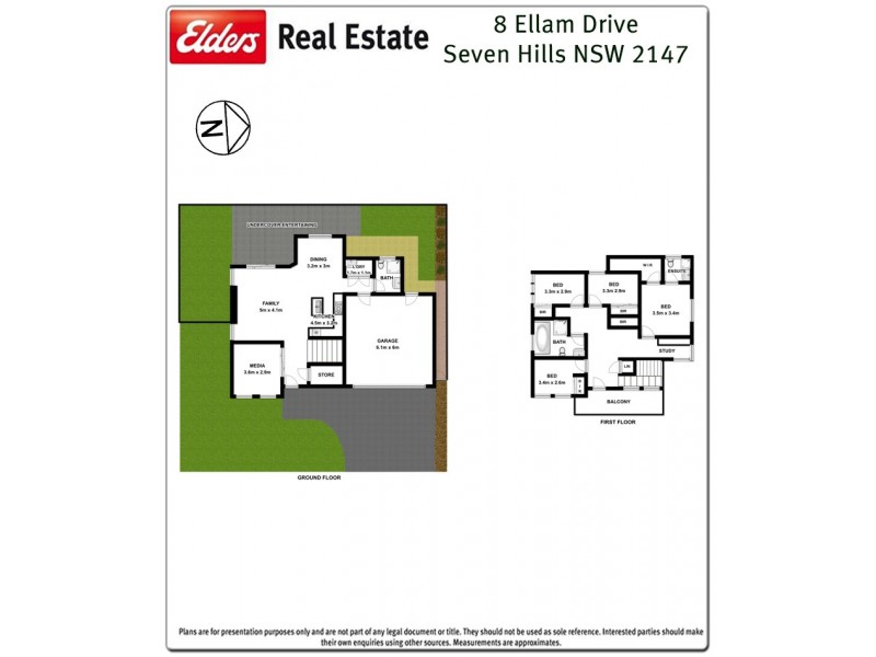 8 Ellam Drive, Seven Hills NSW 2147 Floorplan