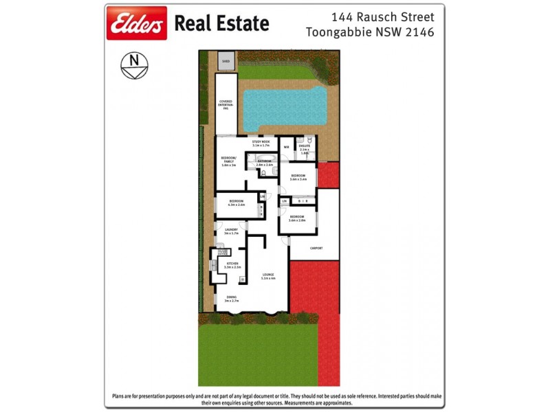 144 Rausch Street, Toongabbie NSW 2146 Floorplan