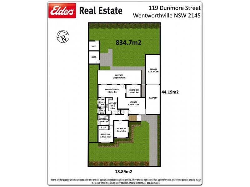 119 Dunmore Street, Wentworthville NSW 2145 Floorplan