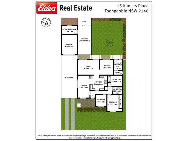 15 Kansas Place, Toongabbie NSW 2146 Floorplan