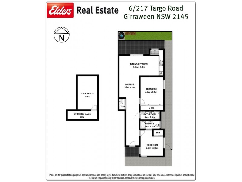6/217 Targo Road, Girraween NSW 2145 Floorplan