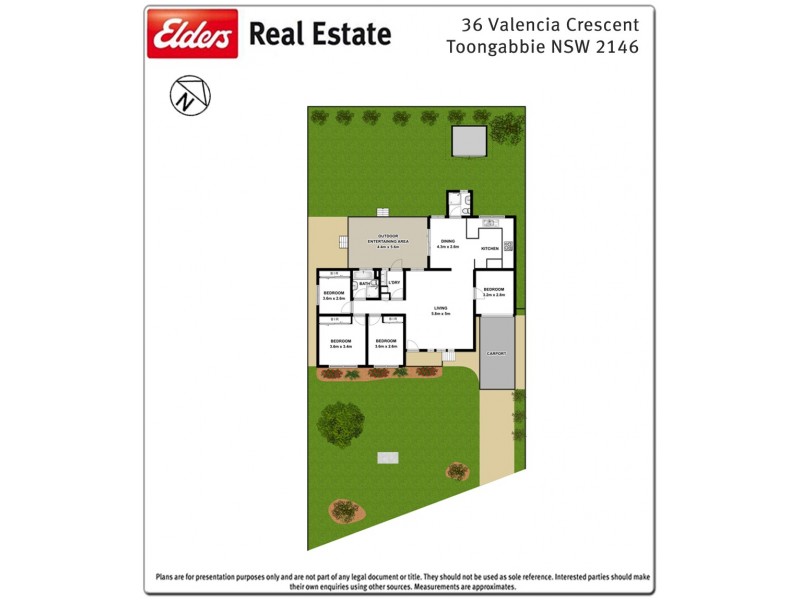 36 Valencia Crescent, Toongabbie NSW 2146 Floorplan