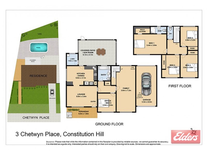 3 Chetwyn Place, Constitution Hill NSW 2145 Floorplan