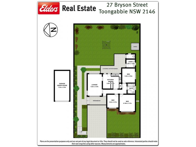27 Bryson Street, Toongabbie NSW 2146 Floorplan