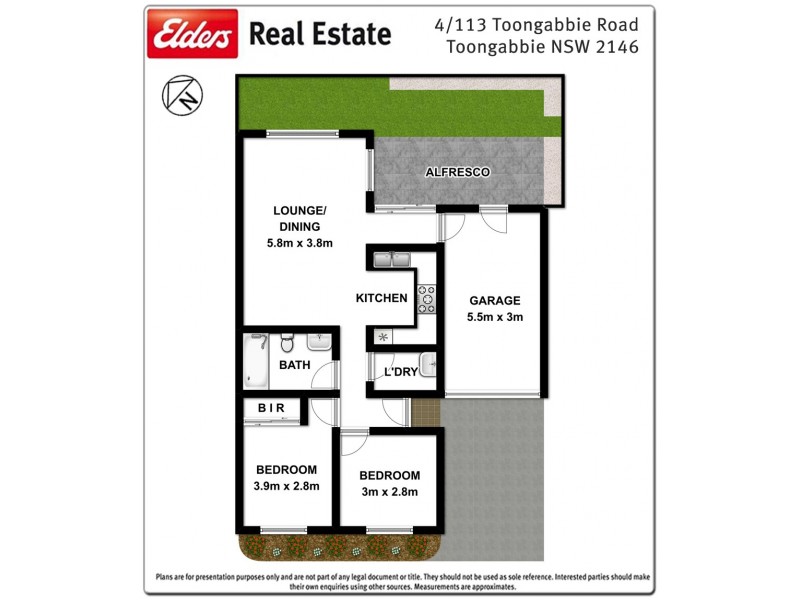 4/113 Toongabbie Road, Toongabbie NSW 2146 Floorplan