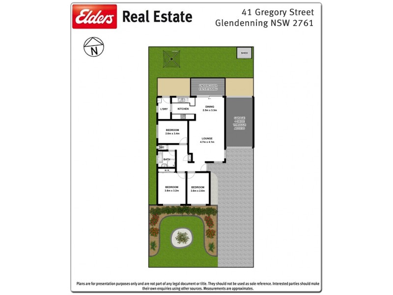 41 Gregory Street, Glendenning NSW 2761 Floorplan