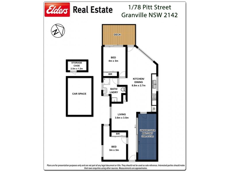 1/78 Pitt Street, Granville NSW 2142 Floorplan