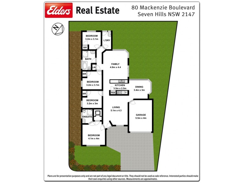 80 Mackenzie Boulevard, Seven Hills NSW 2147 Floorplan