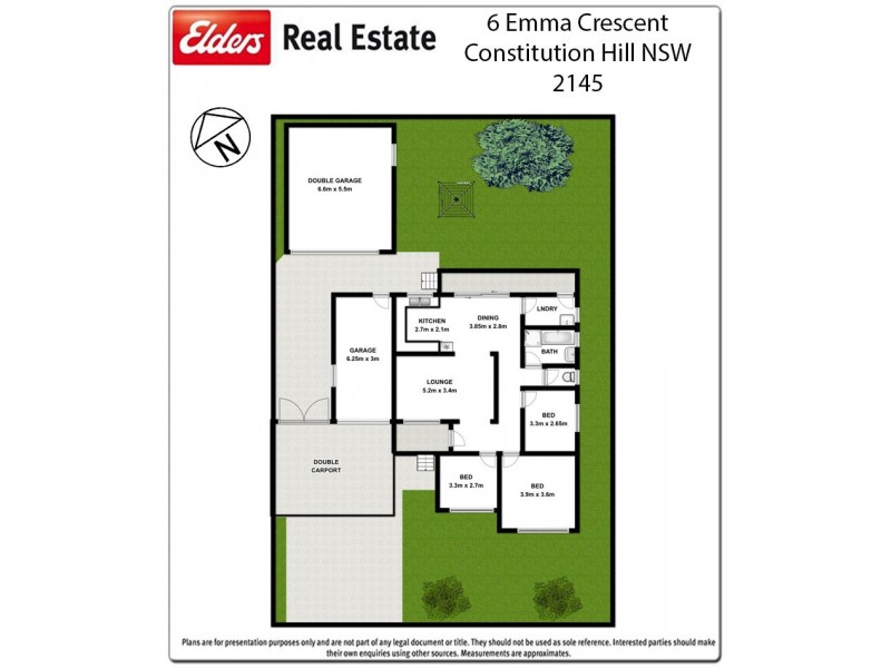 6 Emma Crescent, Constitution Hill NSW 2145 Floorplan