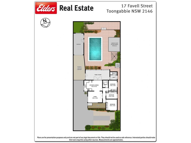 17 Favell Street, Toongabbie NSW 2146 Floorplan