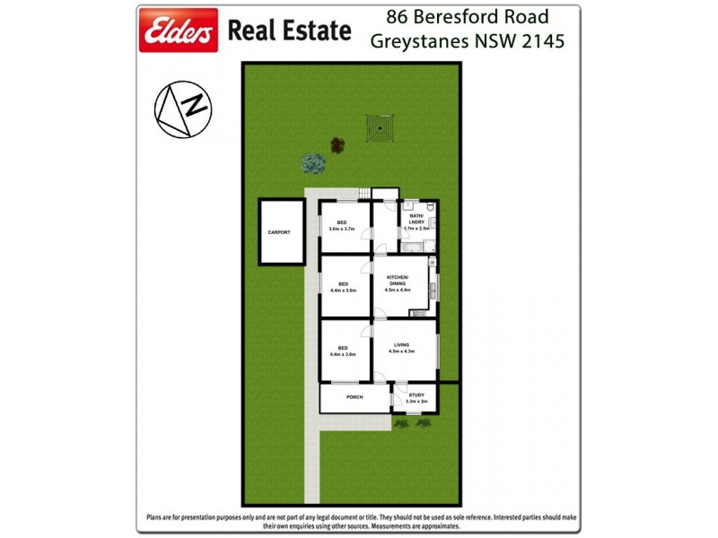 86 Beresford Road, Greystanes NSW 2145 Floorplan