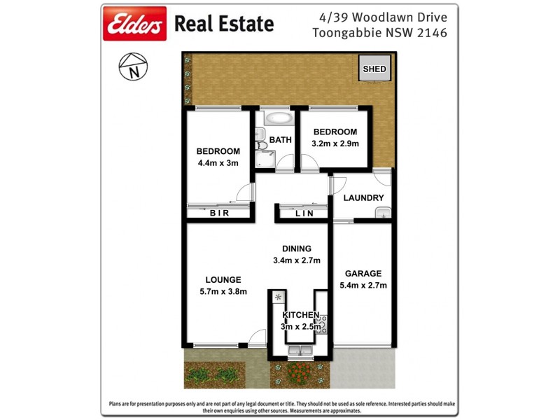 4/39 Woodlawn Drive, Toongabbie NSW 2146 Floorplan