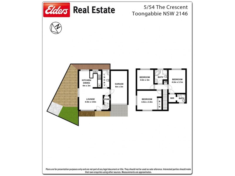 5/54 The Crescent, Toongabbie NSW 2146 Floorplan