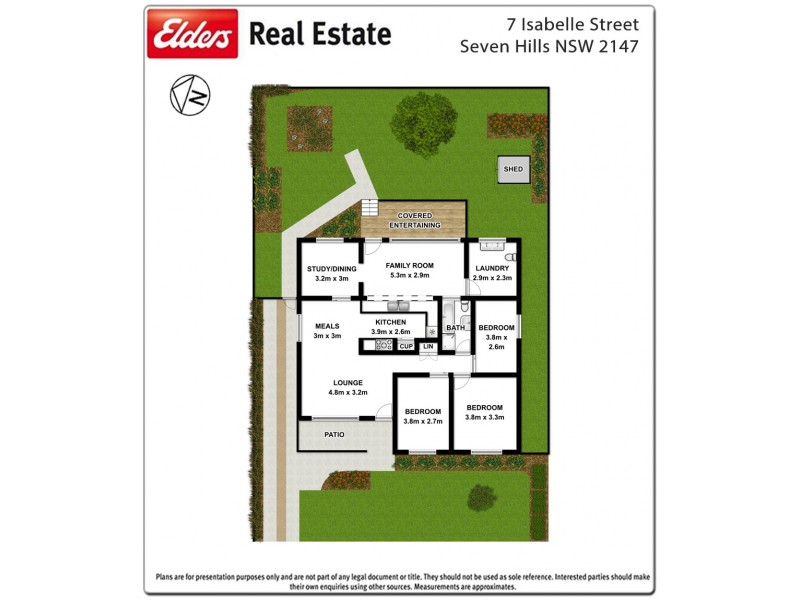 7 Isabelle Street, Seven Hills NSW 2147 Floorplan