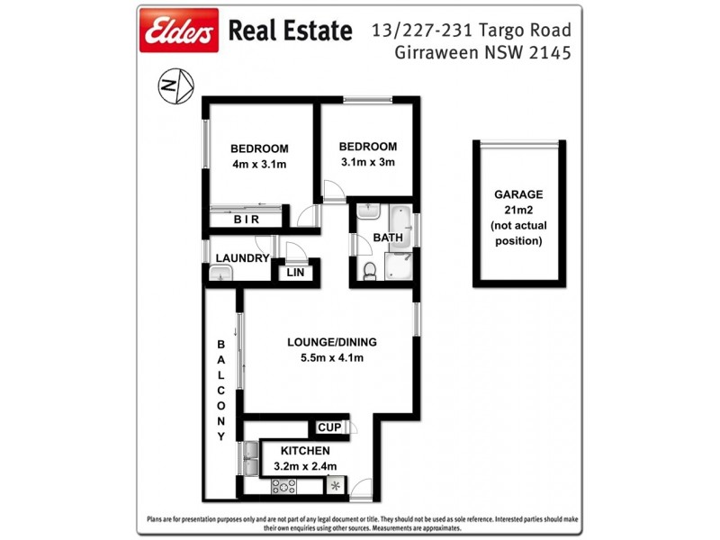 13/227-231 Targo Road, Girraween NSW 2145 Floorplan