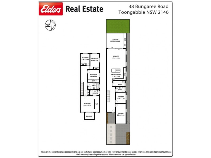 38 Bungaree Road, Toongabbie NSW 2146 Floorplan