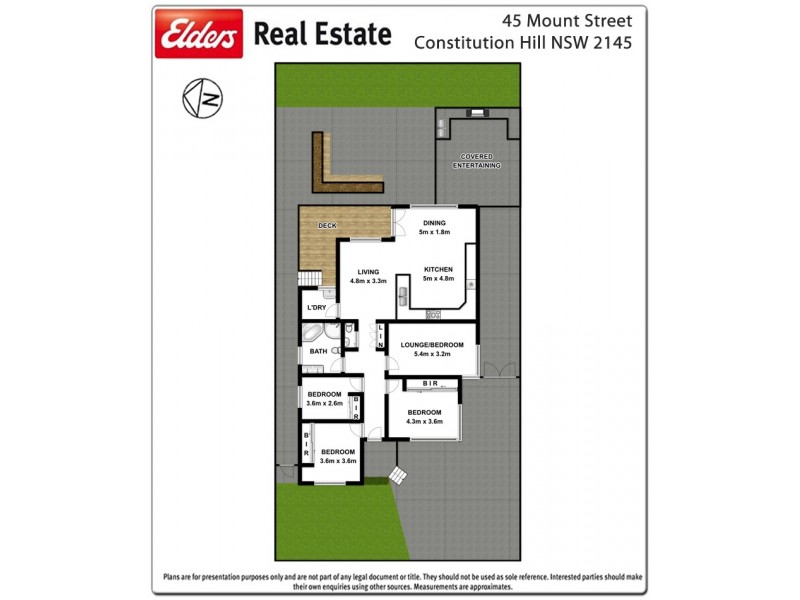 45 Mount Street, Constitution Hill NSW 2145 Floorplan
