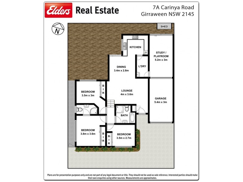 7a Carinya Road, Girraween NSW 2145 Floorplan