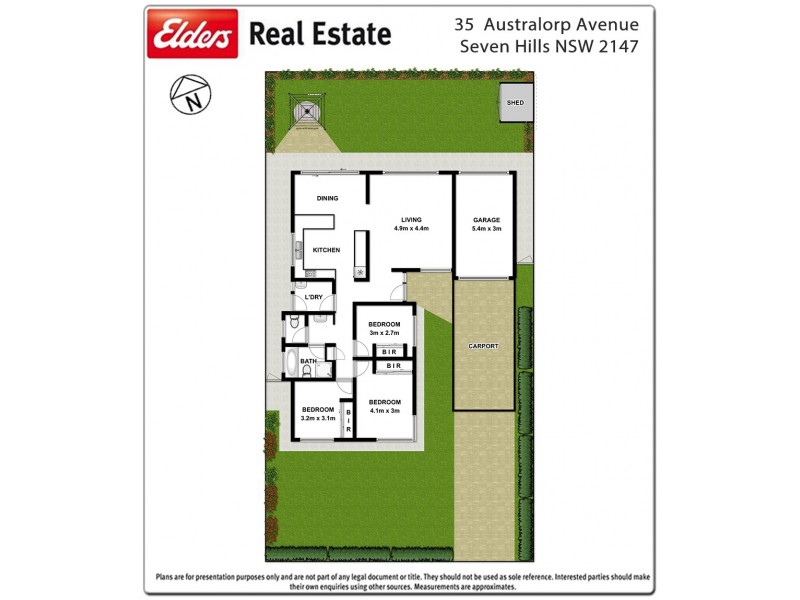 35 Australorp Avenue, Seven Hills NSW 2147 Floorplan