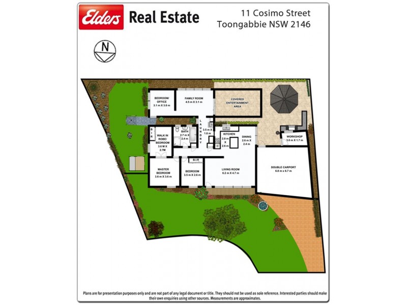 11 Cosimo Street, Toongabbie NSW 2146 Floorplan