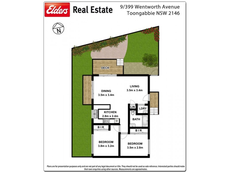 9/399 Wentworth Avenue, Toongabbie NSW 2146 Floorplan