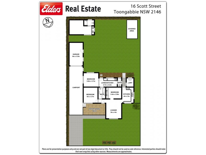 16 Scott Street, Toongabbie NSW 2146 Floorplan