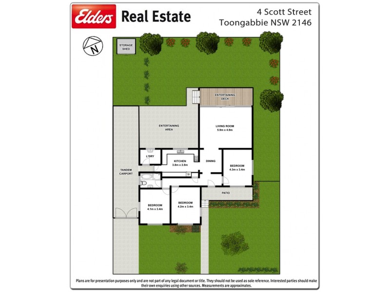 4 Scott Street, Toongabbie NSW 2146 Floorplan