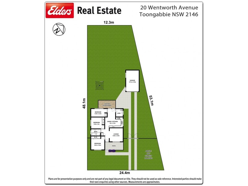 20 Wentworth Avenue, Toongabbie NSW 2146 Floorplan