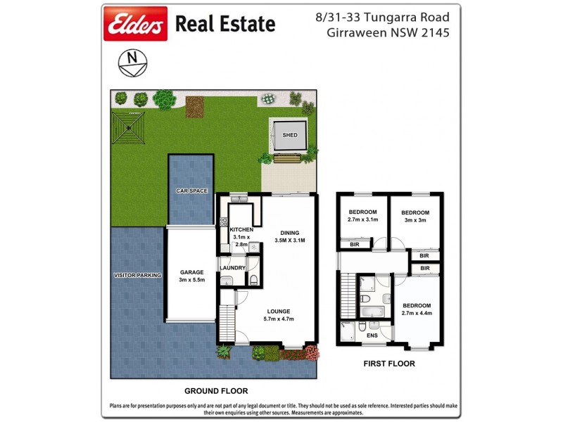 8/31-33 Tungarra Road, Girraween NSW 2145 Floorplan