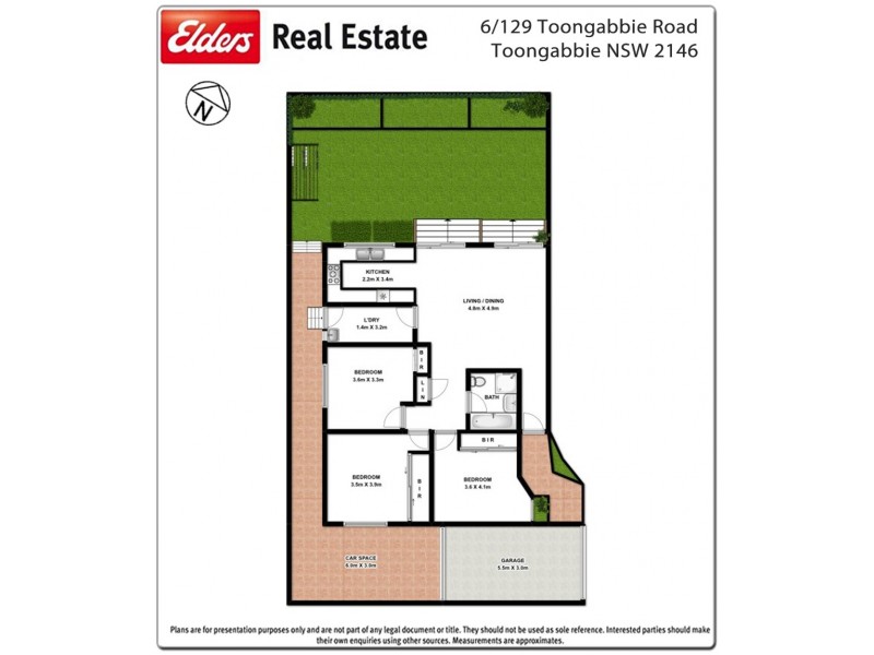 6/129 Toongabbie Road, Toongabbie NSW 2146 Floorplan