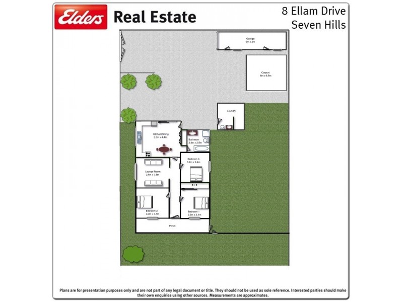 8 Ellam Drive, Seven Hills NSW 2147 Floorplan